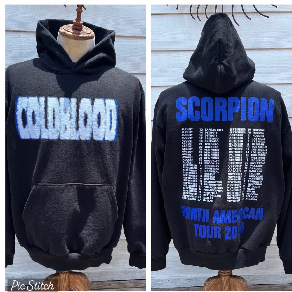 Drake-COLD BLOOD 2018-Hoodie LRG